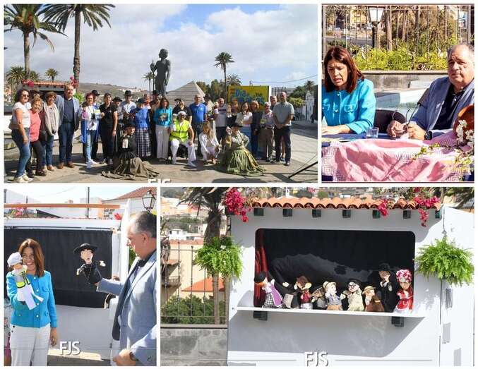 Momento de la presentación de los actos/Francisco Javier Santana e Ildefonso Rodríguez.
